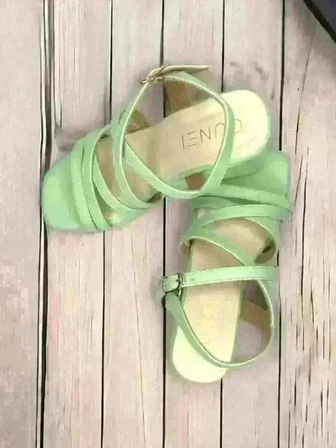 Pure Pastel Green Wedges - cunei